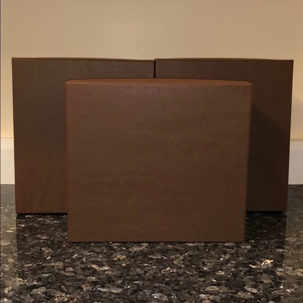 New 3 Pack Large Brown Gift Boxes 📦